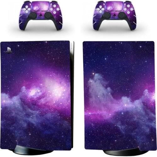Starry Style PS5 Digital Edition Skin Sticker for Playstation 5 Console & 2 Controllers Decal Vinyl Protective Skins Style 5