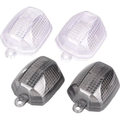 1Pair Motorcycle Turn Signal Lamp Indicator Light Lens Cover e-Mark For Yamaha YZF R1 R6 1998-2001 & FZ1 YZF600R 1998-2004
