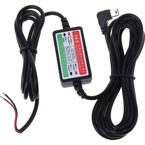 High Quality Voltage Conversion Power Line Automobile Driving Recorder Car Auto Tachograph