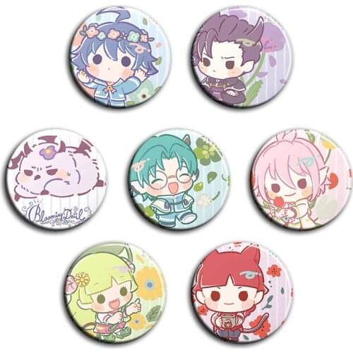 Anime Welcome to Demon School Iruma-kun Valac Clara badges 58 mm pin Metal Icons