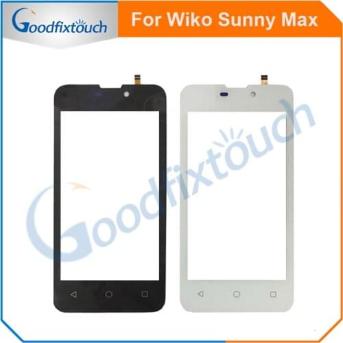 For Wiko Sunny 2 Plus Max Touch Screen Digitizer Sensor Outer Glass Lens Panel For Wiko Sunny2 Black White