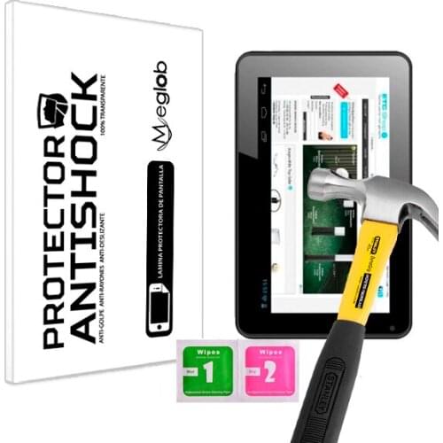 Screen protector Anti-Shock Anti-scratch Anti-Shatter compatible with Tablet Denver TAC-7018