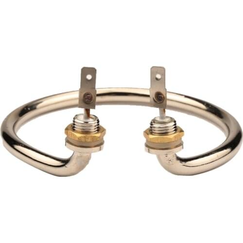 Isuotuo Electric Water Heating Element for Electric Barrel,122mm Circle Diameter Heating Tube 1000W 220V Bucket Heater