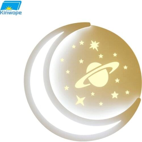 Kinwope Acrylic Modern Minimalist Bedside Lamp Energy-saving Led Bedroom Wall Lamp Corridor Aisle Background Wall Lamp