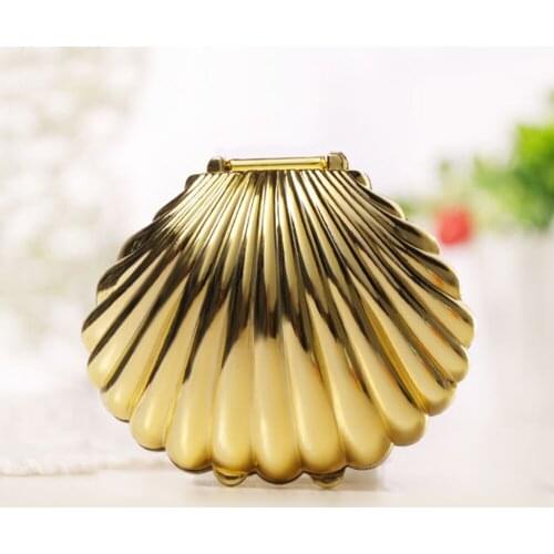 Creative Personality Candy Box Gold Silver Vacuum Plating Large Shell Candy Box