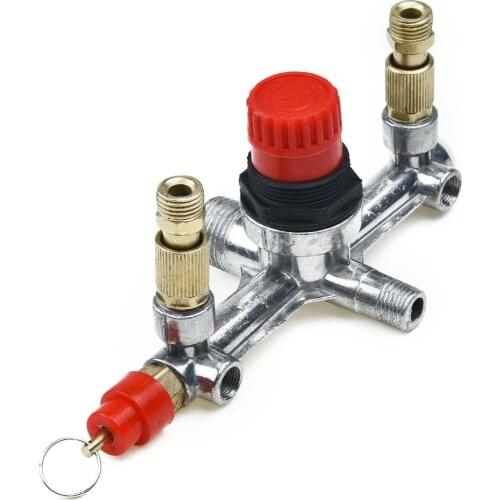 Air Compressor Switch Bracket Air Pressure Regulator Safety Valve Pump Parts Piston Compressor Pneumatic Tools