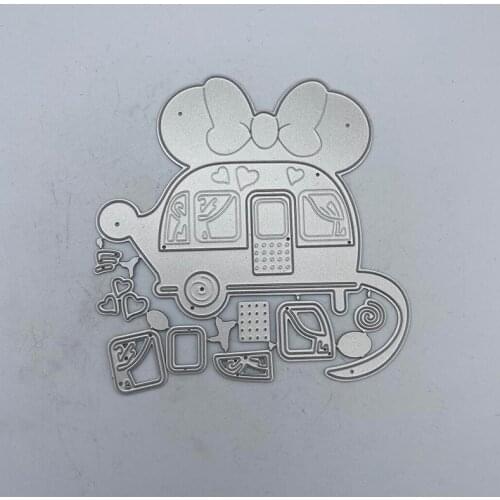 Metal Cutting Dies RV for DIY Scrapbooking Album Embossing Paper Cards Deco Crafts Die Cuts