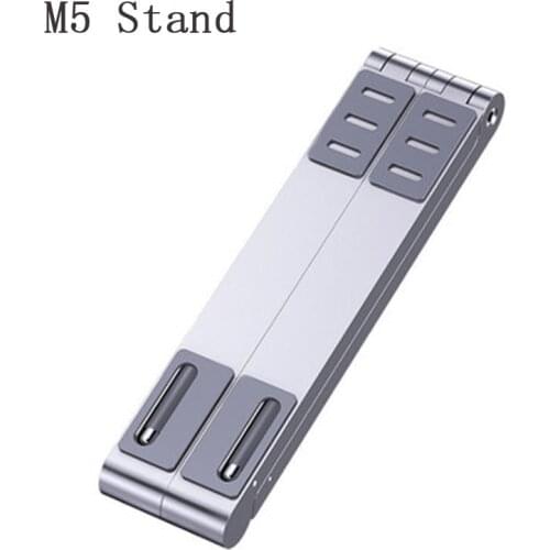 3 In 1 M5 Mini Portable Foldable Stand for Notebook/Phone/Tablet Multifunctional Adjustable Aluminum Alloy Bracket for macbook