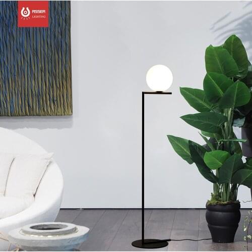 Minimalist Nordic Modern Brushed Gold matt Black LED Floor Lamp Standing Light For Living Room Beauty Salon standing lamp