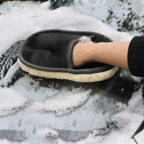 Car Cleaning Brush Wash Gloves Sticker for Lada Granta Niva Largus Vaz Samara Vesta Priora Kalina 2106 2017 2108 2109 Accessory