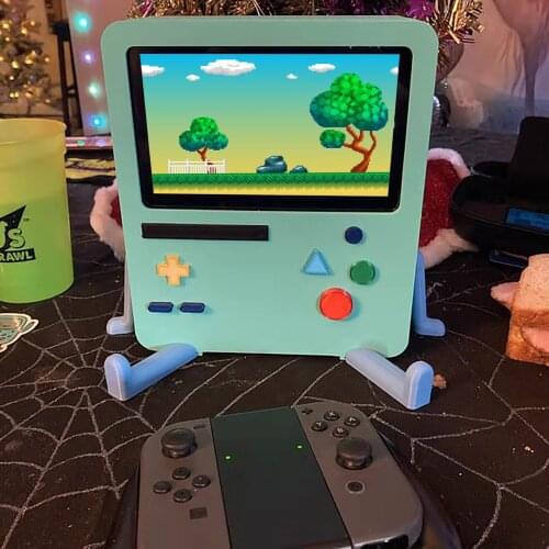 NINTENDO SWITCH BMO STAND cute cartoon multi color silicone material handheld game screen support