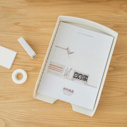 Magazine File Holder Makeup Organizer Case Desk Storage Holder Skincare Holder