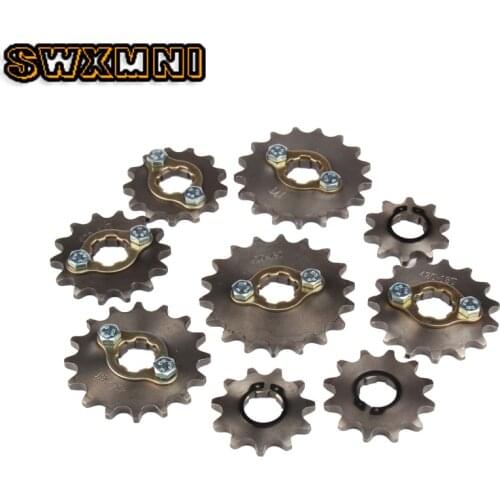 New 420# 17mm 20mm Front Engine Sprocket 10 11 12 13 14 15 16 17 18 19T Tooth For Dirt Pit Bike ATV Quad Go Kart Buggy Scooter