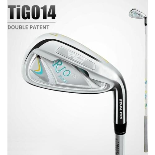 PGM Authentic! Golf Clubs Womens 7 Irons RIO Second Generation High Hardness Stainless Steel Heads High Rebound Exercise Pole