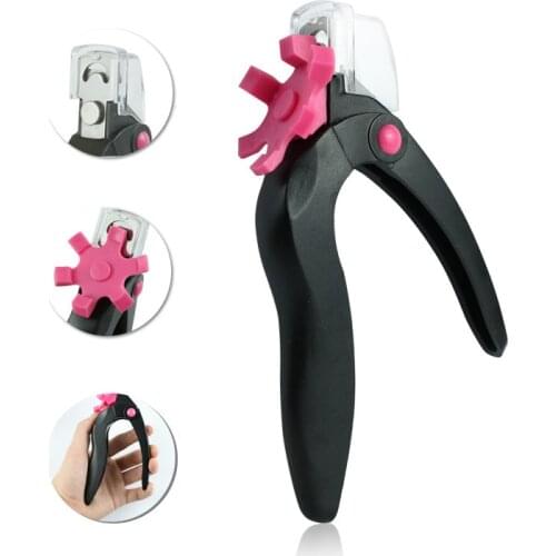 Adjustable Acrylic Nail Clipper Stainless Steel Nail Trimmer for False Nail Art Manicure Project