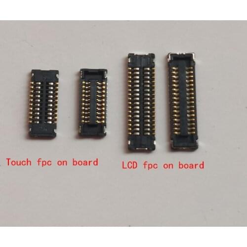 50Pcs TP Touch LCD Display Screen Flex FPC Connector Plug For IPad Mini 2 3 1 A1455 A1432 A1489 A1490 MINI1 MINI2 A1599 A1600