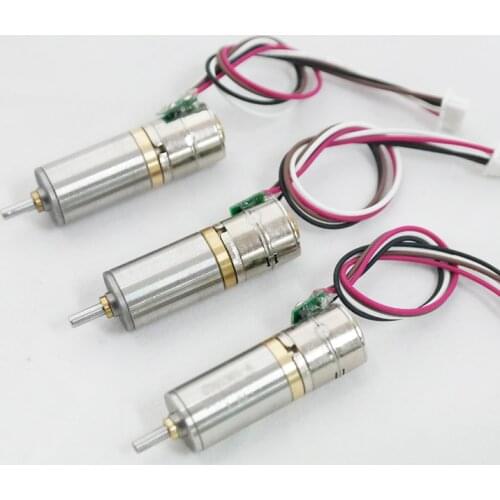 5V dc Low Speed Dc Small Geared Stepper Motor 10 Mm Planetary Gearbox VSM10-IG64