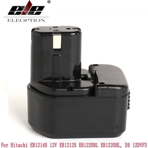 Ni-MH 12V 3000mAh 3.0Ah Power Tool Battery for Hitachi EB1214S EB1220BL 12V EB1212S, DS 12DVF3,EB1220HL, EB1220RS,EB1222HL