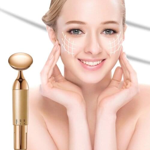 Frequency Vibration Beauty Instrument Face Massage Slim Skin Lift Tightening Face Anti Wrinkle Massager can CSV