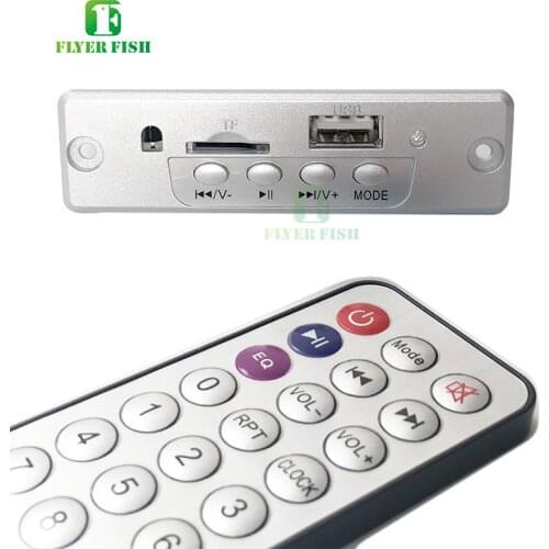 DC3.7-5V Dual CH 3W Amplifier Board DIY Bluetooth Handsfree MP3 Player Speaker Modification Module TF USB FM Radio Car KIT