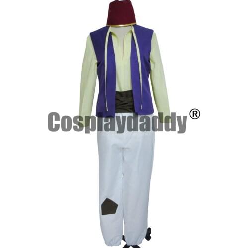 Aladdin Prince Halloween Suit Aladin Cosplay Costume