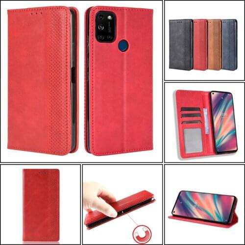Vintage Flip Leather Case For Wiko View Sunny 3 5 Lite Pro Plus Jerry 4 Y60 Y80 Y61 Y81 Y62 Y51 WIM Invisible Bracket Coque