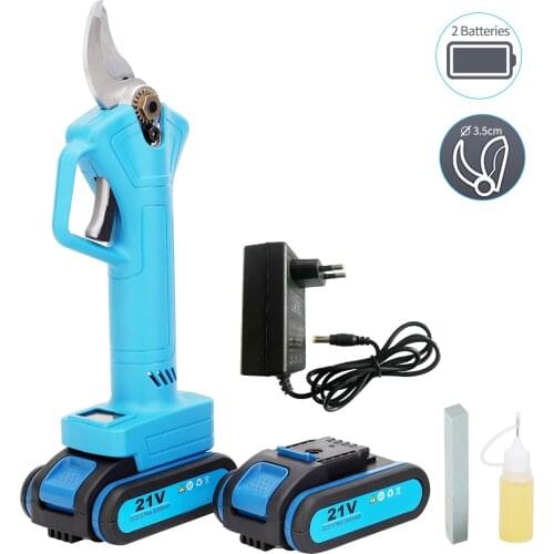 Multipurpose Cordless Electric Scissor Rechargeable Electric Scissor Cutter Shear 21V Li-ion Battery Display Screen Cutting Tool
