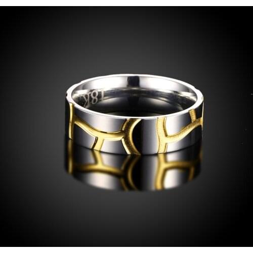 Fashion Mens Jewelry Accessories Simple Mens Rings Sterling Silver Rings Romantic Engagement Jewelry Accessories