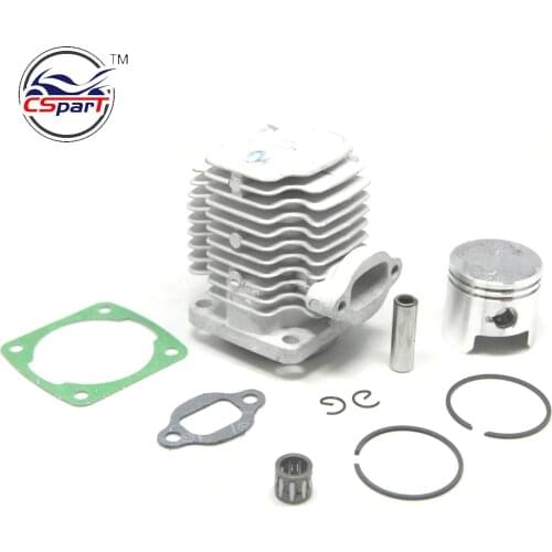 40MM 10MM 1E40F-6 cylinder set For ROBIN NB411 Brush cutter grass trimmer 2 stroke 47CC Mini Moto