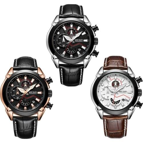 Мужские часы с кожаным ремешком NEWegg China At AliExpress