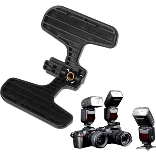 OOTDTY Flash Bracket Base Speedlite Stand Hot Shoe Base For Sony F56AM Minolta 5600HSD