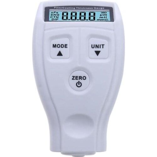 GM200 Ultrasonic Galvanize Painting Coat Film Measure Tester Thickness Gauge for Car Coating Thickness Measure Paint (White)