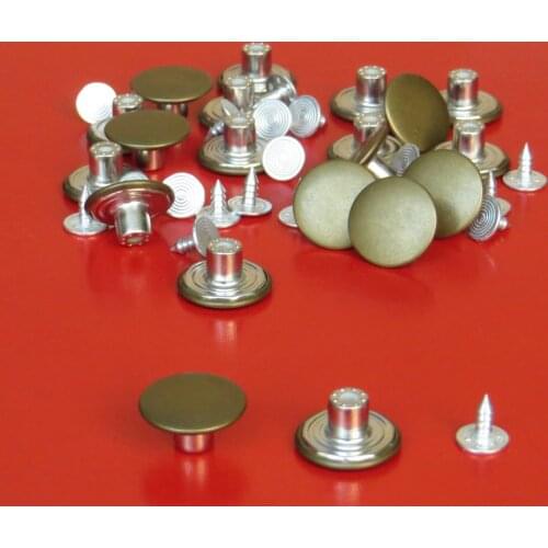 Replacement Suspender Buttons for Clothing Jeans Perfect Fit Adjust Button Self Increase Reduce Waist 17mm,Pack of 10/20