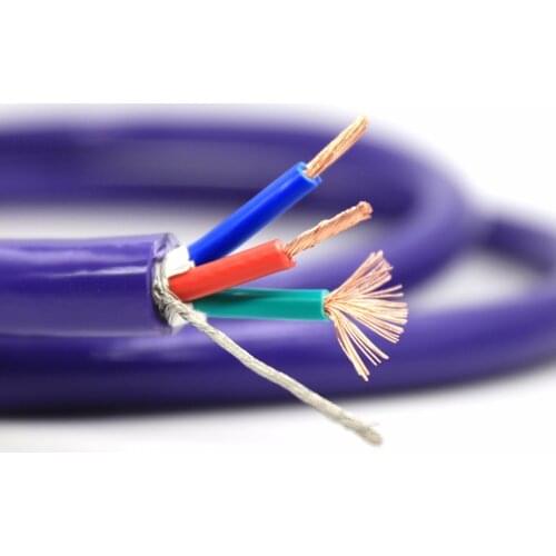 SA-OF8N OCC square reference power cable bulk cable 4square reference power cable bulk cable audio power cord