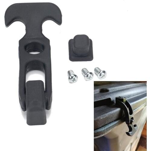 T-Handle Hasp Elastic Rubber Flexible Draw Latch Buckle With Screws Kit Repair parts For RV Tool Box Cooler