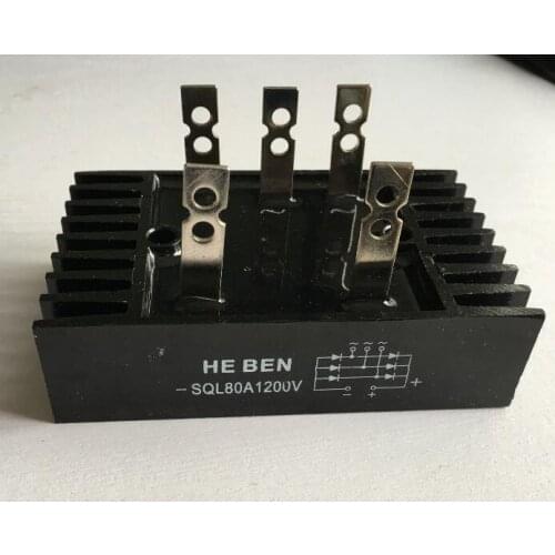 Three-phase rectifier bridge rectifier SQL80A 1200V 60*100mm