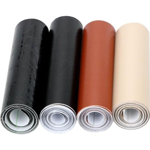 10cm*152cm Car Wrap Sticker DIY Waterproof Car Decals Premium Leather Pattern PVC Adhesive Vinyl Film For Auto Car Body Internal