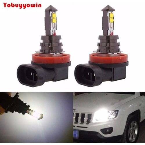 2x DC12V Super Bright H8 H11 20W CREE XTE Chips LED 360 Degree Headlight Fog Driving DRL Light Bulb