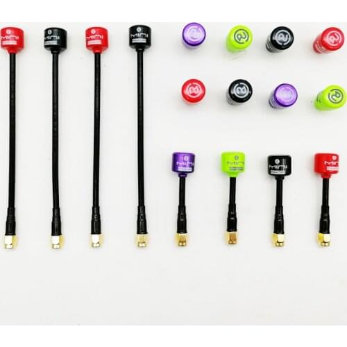5.8G Lollipop 4 RHCP SMA/RP-SMA Antenna 2.8Dbi high gain Antenna for RC FPV Transmitter/Receiver Monitor Googles drone part