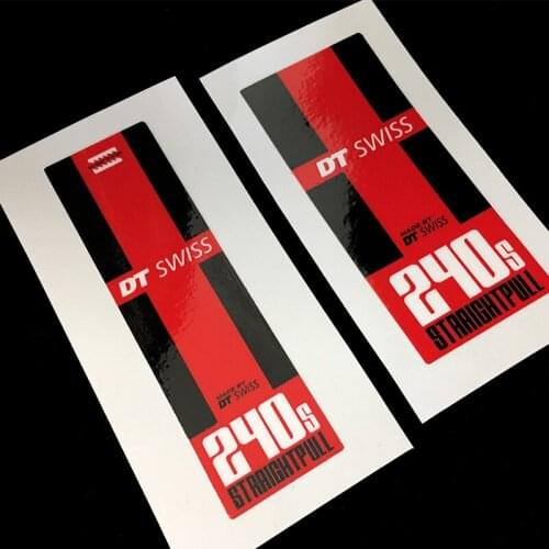 DT 240S flower drum sticker road bike bicycle sticker rim reflective sticker personalized customization dt swiss