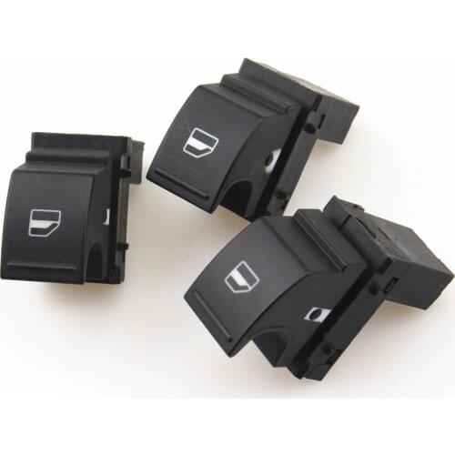 FHAWKEYEQ Side Window Adjustment Switch Control Button For VW Jetta Golf Touareg Passat Touran Tiguan Sharan Seat Leon 1KD959855