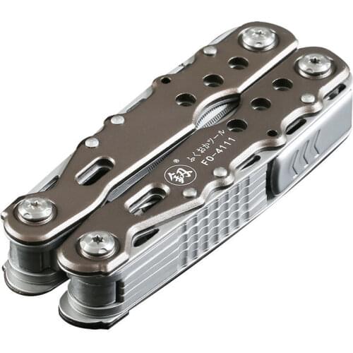 EDC Mini MultiTool Pliers Outdoor Camping Folding Knife Gear Fishing Plier Multifunctional