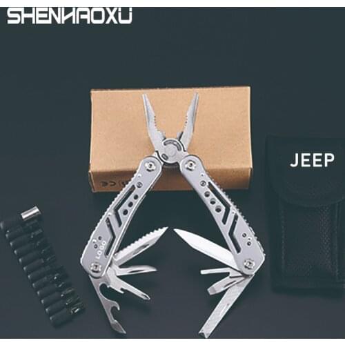 Mini Outdoor Pliers Multifunction Repair Pocket Knife Fold Screwdriver Set Hand Multi Tool Folding Pocket Portable Pliers