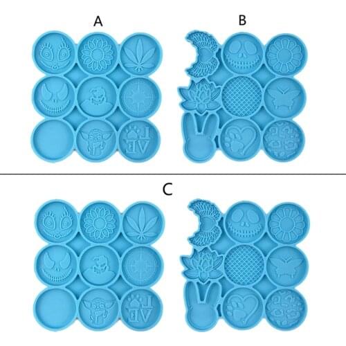 Mobile Phone Grip Epoxy Resin Mold Phone Socket Decoration Silicone Mould Handmade DIY Crafts Jewelry Casting Tools