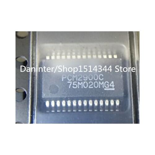 PCM2900 PCM2900C PCM2900CDB New import SSOP28 10PCS-50PCS/LOT