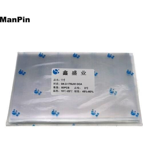 25pcs/lot 175um OCA Film For iPad LCD Screen Touch Display Optical Clean Adhesive Glue 12.9inch 11Pro 9.7inch 10.5inch 7.9inch