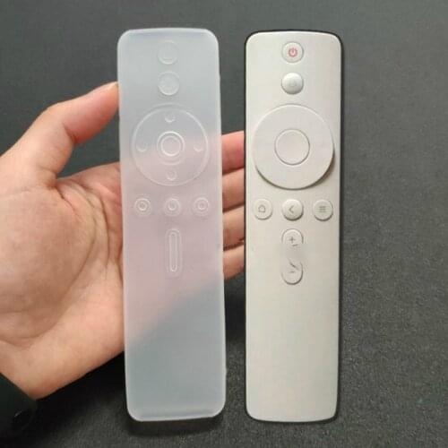 1PC Transparent Remote Control Cover Case for Xiaomi 4A TV Soft Silicone Protective Case Rubber Cover Bag for Mi TV