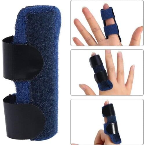 50% Hot Sale Adjustable Broken Fractured Finger Splint Support Brace Hand Wrap Fixing Strap