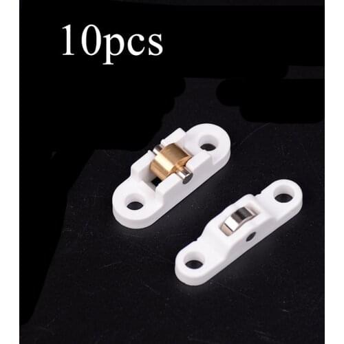 10pcs Screen Window Pulley Pure Copper Plastic Steel Wheels Rollers Sliding Door Anti-mosquito Windows Runners Hardware Tool