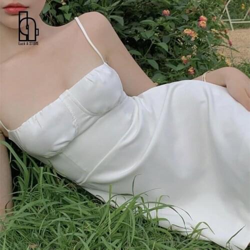 Spaghetti Strap Slash Neck Summer Split Solid Lace Patchwork Smock Lace-up Elegant Mini Dress Casual Sexy Women Dress